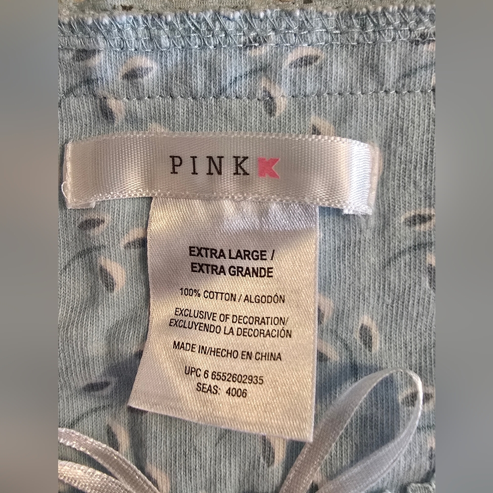 Y2K PINK Victoria's Secret Light Blue Nightdress - Picture 3 of 5